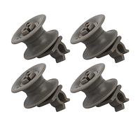 Be In Your Mind 4PCS Upper Dishrack Roller Wheels 4581DD3002A Compatible with LG LDF6920BB LDF6920ST Dishwasher Rack Assembly Replacement Parts Plastic