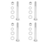Be In Your Mind 4x Tractor Rear Wing Fender Fixing Bolt M16x150mm Nuts Washers Compatible with Massey Ferguson TED20 TEF20 Tractor