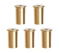 Be In Your Mind 5pcs Golf Club Weight Head Brass Shaft Tip Weights Weight Head Accessories Suitable for Steel Wood Steel Iron Shafts (4g)