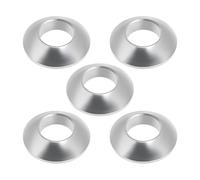 Be In Your Mind 5PCS M8 Ball Washer Stainless Steel Chrome-Plated Outer Diameter 17mm Compatible with Fixing Leather Trim to Car Doors