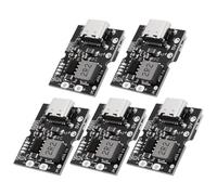 Be In Your Mind 5PCS USB-C/USB-A SM5308 Single Cell 1S Lithium Battery Charger 5V 2A