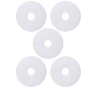Be In Your Mind 5PCS White Silicone Seal Washer Toilet Flush Valve Base Clear Washers OE AH0007100R Compatible with Roca Dual Flush Valves 68x16mm