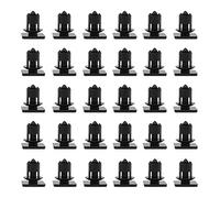 Be In Your Mind 701867549 Car Roof Trim Strip Panel Lining Clips Interior Moulding Fasteners Retainers Black Fits 8mm Hole Pack of 30