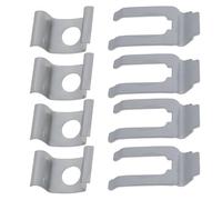 Be In Your Mind 8pcs Rear Brake Hose Retaining Clips Kits Replacement Part BLC306H-4 Metal Brake Cable Flex Hose Line Clips Compatible with BMW 3 Series E46 1998-2005