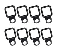 Be In Your Mind 8PCS Tie Down Anchors Heavy Duty D-Rings Compatible with Wrangler JK YJ TJ JKU Sports Sahara Rubicon X Unlimited Trucks Trailers Pickups Boats Motorcycles