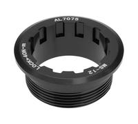 Be In Your Mind Bike Cassette Lock Ring Compatible with Shimano Micro Spline 12 Speed M7100 M6100 M8100, Black