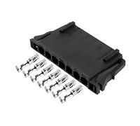 Be In Your Mind Car Tail Light Rear Lamp Plug 7 Pin Connector A2115450328 2115450328 with 7PCS Connector Plug Terminal Compatible with C-Class W203 W204 E-Class W211