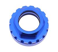 Be In Your Mind Chainring Lock Ring Adapter Removal Tool Compatible with Shimano M7100 M8100 M9100 M9120 Aluminum Alloy Bicycle Removal Sockets Bicycle Dismantling Sleeves 12 Speed Blue