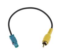 Be In Your Mind Fakra Z Male to RCA Male Adapter Cable Compatible with Mercedes Command PCM 2.1/ PCM 3.0/ NTG 2.5/ NTG 4.0/ NTG 4.5 Car Reversing Camera Adaptor Cable