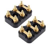 Be In Your Mind Pack of 2 M4 Electric Motor Terminal Block 50 x 32 mm Suitable for Most Electric Motors and Generators