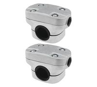 Be In Your Mind Pack of 2 Strimmer Handle Clamp 26mm Aluminum Handle Holder Fix Bracket Clamp for Trimmer Lawnmower Quick Connect Accessories