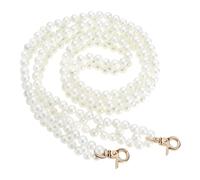 Be In Your Mind Pearl Handle Chain Beads Strap Bag Shoulder Strap Decoration Replacement for Women Purse Handbag Wallet Bags, 100cm