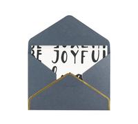 Be Joyful Calligraphy Blank Cards With Envelopes,Greetings Single Cards With Envelopes,Send To A Close Friend