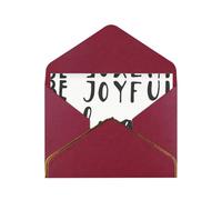 Be Joyful Calligraphy Blank Cards With Envelopes,Greetings Single Cards With Envelopes,Send To A Close Friend