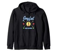 Be Joyful in Hope - Romans 12:12 Zip Hoodie