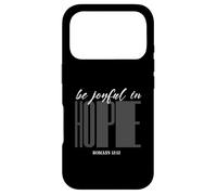 Be Joyful In Hope Romans 1212 Bible Verse Case for iPhone 17 Pro