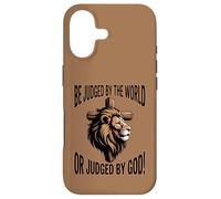 Be Judged by the World or Judged by God Case for iPhone 17