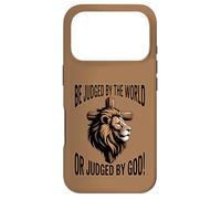 Be Judged by the World or Judged by God Case for iPhone 17 Pro
