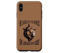 Be Judged by the World or Judged by God Case for iPhone XS Max