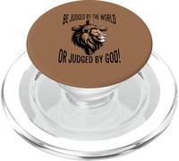 Be Judged by the World or Judged by God PopSockets PopGrip for MagSafe