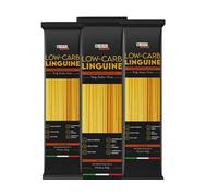 Be Keto Low Carb Linguine Pasta 3x 250g | High Protein Pasta 36g per 100g | High Fibre 29g | Only 9.8g Carbs | Keto Friendly | Perfect for Pesto & Cream Sauces | Vegetarian | Made in Italy Style