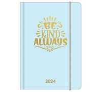 BE KInd 2024 - Diary - Book Calendar - Pocket Calendar - 12 x 17: Midi Flexi Diary GlamLine