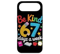 Be Kind 67 Days a Week for Teachers Classroom Fun Case for iPhone Air