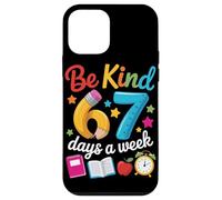 Be Kind 67 Days a Week Teacher Motivation School Vibes Case for iPhone 12 mini