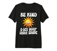 Be Kind and Let Your Light Shine Back to School Adult Kids Premium T-Shirt
