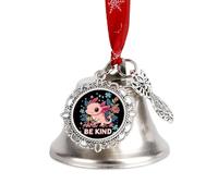 Be Kind Autism Axolotl Personalised Christmas Bells Xmas Tree Decorations Ornaments Hanging Charms