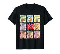 Be Kind Brave Curious Kids Positive Affirmation T-Shirt