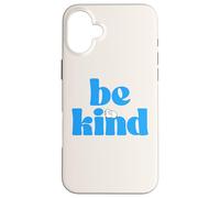 Be Kind Bunny - Kindness Quote Cruelty-Free Positive Message Case for iPhone 16 Plus