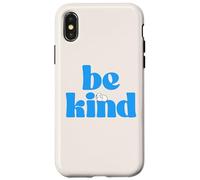 Be Kind Bunny - Kindness Quote Cruelty-Free Positive Message Case for iPhone X/XS