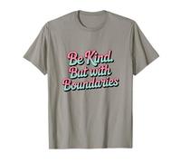 Be Kind But with Boundaries Positive Self-Care Mental Health T-Shirt
