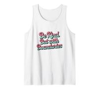 Be Kind But with Boundaries Positive Self-Care Mental Health Tank Top