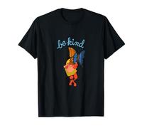 Be Kind Butterfly Girl with Heart Glasses Retro Whimsical T-Shirt