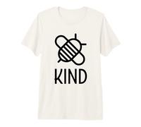 Be Kind Funny Cute Bumble Bee Adorable Nice Honeybee Premium T-Shirt