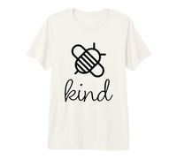 Be Kind Funny Cute Bumble Bee Adorable Nice Honeybee Premium T-Shirt