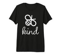 Be Kind Funny Cute Bumble Bee Adorable Nice Honeybee Premium T-Shirt