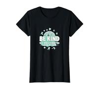 Be Kind in a World Where You Can Be Anything T-Shirt, Women, Black, XS