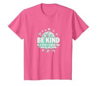 Be Kind in a World Where You Can Be Anything T-Shirt, Youth, Pink Heather, Medium