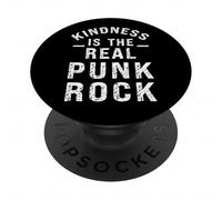 Be Kind Kindness is Real Punk Rock Empathy Social Justice PopSockets Adhesive PopGrip