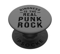Be Kind Kindness is Real Punk Rock Empathy Social Justice PopSockets Adhesive PopGrip
