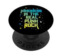 Be Kind Kindness is Real Punk Rock Empathy Social Justice PopSockets Adhesive PopGrip