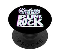 Be Kind Kindness is Real Punk Rock Empathy Social Justice PopSockets Adhesive PopGrip