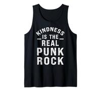 Be Kind Kindness is Real Punk Rock Empathy Social Justice Tank Top