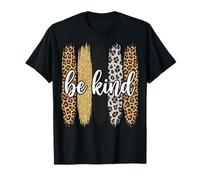 Be Kind Leopard Motivational Quote T-Shirt