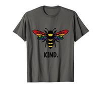 Be Kind LGBTQ Pride Funny Cute Bee LGBT Gay Lesbian Trans T-Shirt