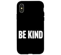 Be Kind Minimalist Love Kindness Positive Case for iPhone X/XS