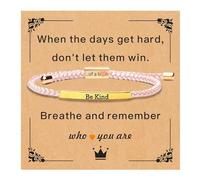 Be Kind of a B Bracelet Be Kind Inspirational Cuff Bracelet for Women Be Kind Friendship Bracelet Jewelry Gifts for Women Gifts for Christmas, L, Alloy, no gemstone